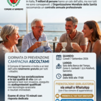 Sanremo dice sì alla prevenzione: al via gli screening dell'udito gratuiti con il progetto "ASCOLTAMI" Sanremo dice sì alla prevenzione: al via gli screening dell'udito gratuiti con il progetto "ASCOLTAMI"