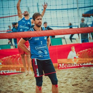 Taramasco e Giovanati (GV Sport di San Bartolomeo al Mare) vincono il Torneo di Beach Volley di Finale Ligure. Soddisfattissimo il vulcanico presidente Giuseppe Alongi