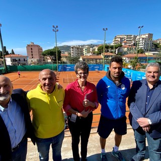 Le immagini della presentazione al Tennis Sanremo Le immagini della presentazione al Tennis Sanremo