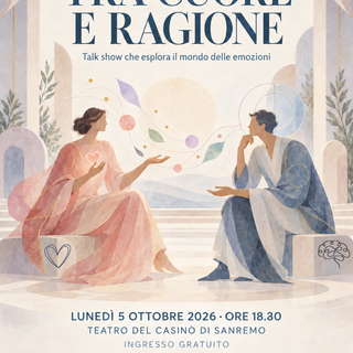 Sanremo, “Tra cuore e ragione”: al Teatro del Casinò lo spettacolo di teatroterapia dei Centri di Salute Mentale Sanremo, “Tra cuore e ragione”: al Teatro del Casinò lo spettacolo di teatroterapia dei Centri di Salute Mentale