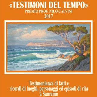 Sanremo: l'11 aprile la presentazione del libro nato dal concorso 'Testimoni del Tempo'