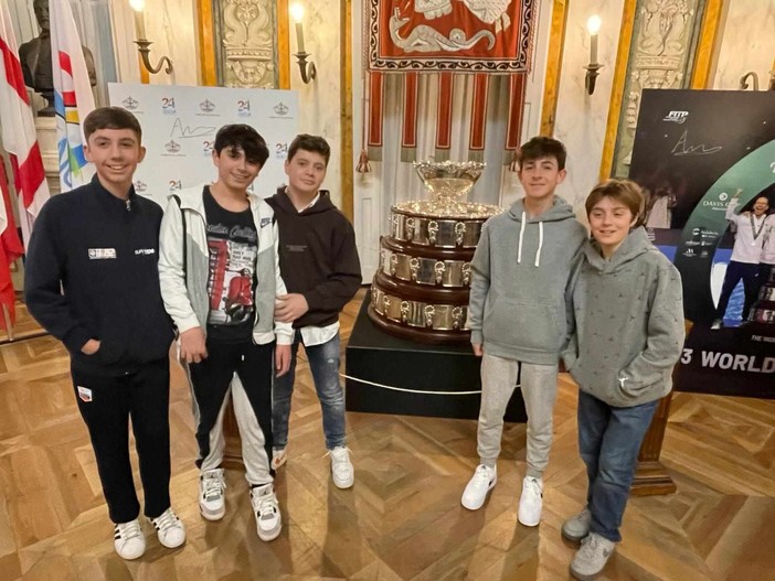 Eccellenze liguri, giovani tennisti di Bordighera premiati alla Festa dei Circoli a Genova (Foto) Eccellenze liguri, giovani tennisti di Bordighera premiati alla Festa dei Circoli a Genova (Foto)