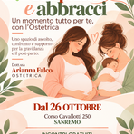 “Tra pancia e abbracci”: a Sanremo incontri individuali gratuiti con l’Ostetrica Arianna Falco “Tra pancia e abbracci”: a Sanremo incontri individuali gratuiti con l’Ostetrica Arianna Falco