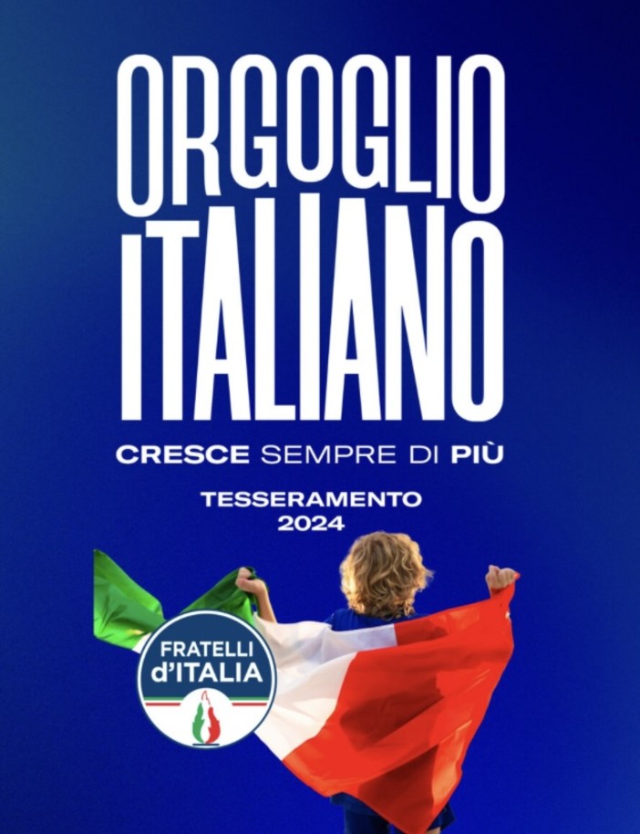 A Santo Stefano al mare il 17 e 24 maggio in Piazza Scovazzi, banchetto di Fratelli d’Italia dalle 9 alle ore 12 per il tesseramento A Santo Stefano al mare il 17 e 24 maggio in Piazza Scovazzi, banchetto di Fratelli d’Italia dalle 9 alle ore 12 per il tesseramento