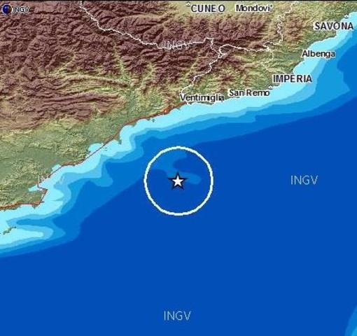 Scossa di terremoto oggi nel sud della Francia, vicino al territorio nazionale italiano Scossa di terremoto oggi nel sud della Francia, vicino al territorio nazionale italiano