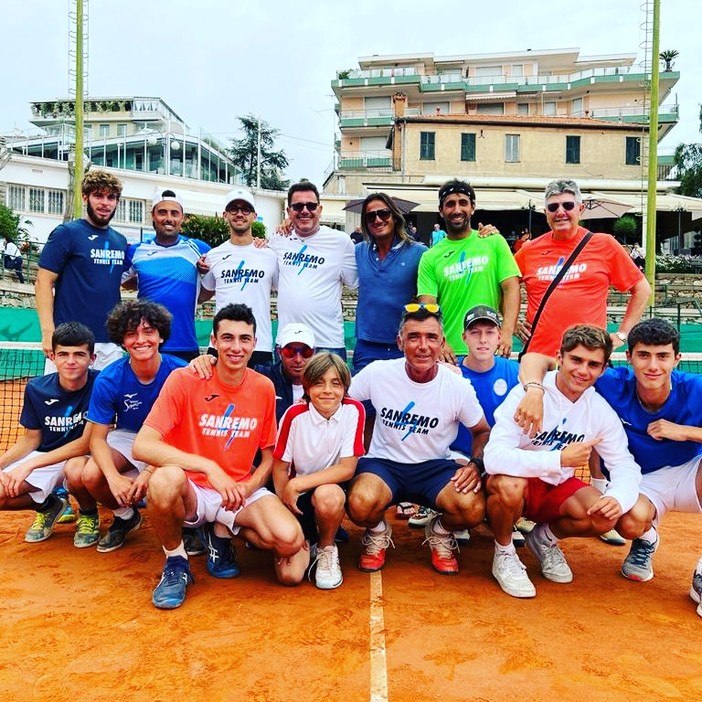 La squadra del Tennis Sanremo accede al tabellone nazionale per la qualificazione in serie B La squadra del Tennis Sanremo accede al tabellone nazionale per la qualificazione in serie B