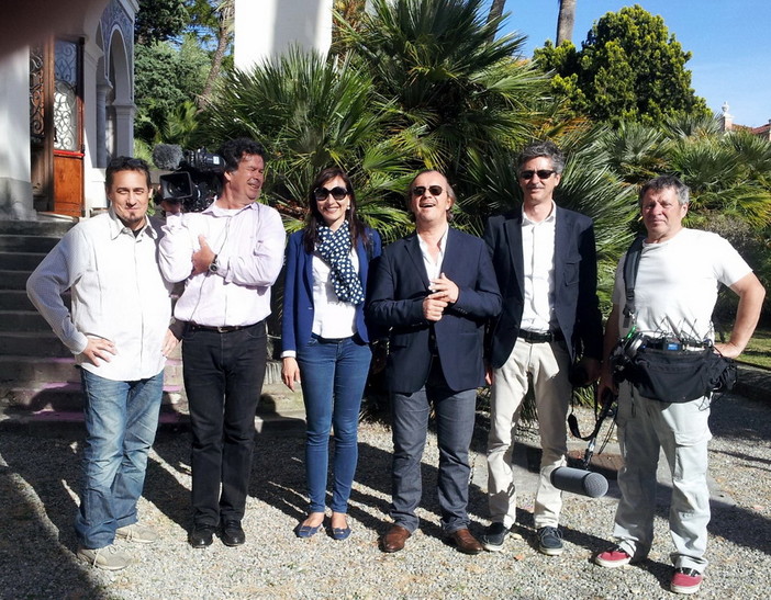 Bordighera: una troupe di France 3 in città per girare un documentario dedicato a Charles Garnier