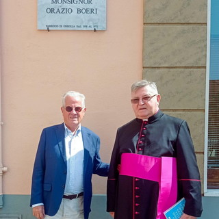 Imperia: questa mattina a Oneglia, intitolazione di una piazza a Monsignor Orazio Boeri