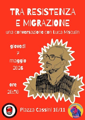 Sanremo, incontro con il giornalista Luca Misculin in Piazza Cassini