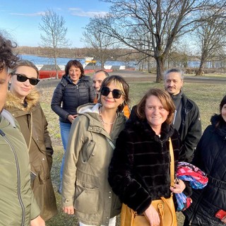 La delegazione di giornalisti liguri presenti a Helsinki La delegazione di giornalisti liguri presenti a Helsinki