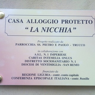 Trucco: sabato scorso l'inaugurazione dei nuovi lavori per l'ex Canonica ora 'Casa alloggio - La Nicchia'