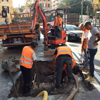 Sanremo: esplode un altro tubo in corso Cavallotti, al momento mezza città senza acqua