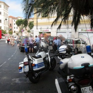 Sanremo: tamponamento tra due vetture ed altre tre danneggiate