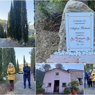 Ventimiglia dedica una targa a Roberto Anfossi nel parco di Sant'Antunin a Trucco (Foto e video) Ventimiglia dedica una targa a Roberto Anfossi nel parco di Sant'Antunin a Trucco (Foto e video)