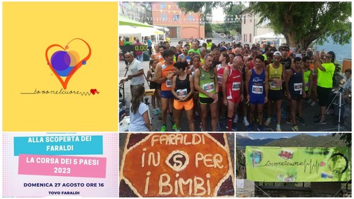A Tovo Faraldi la sesta edizione della "Corsa dei cinque paesi"