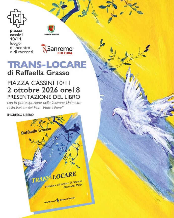 Tavolo del Mediterraneo di Michelangelo Pistoletto e Trans-locare di Raffaella Grasso: domani a Sanremo la presentazione in piazza Cassini Tavolo del Mediterraneo di Michelangelo Pistoletto e Trans-locare di Raffaella Grasso: domani a Sanremo la presentazione in piazza Cassini