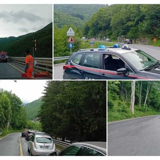 Traffico intenso sulla Statale 28 in direzione Piemonte per il rientro dal ponte del 2 giugno