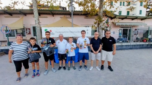 Petanque a Bordighera, dodici coppie si sfidano al torneo junior 12/18 (Foto)