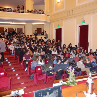 Sanremo: teatro gremito questa mattina per il primo appuntamento del 'Festival della Legalità' al Casinò
