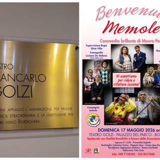 Bordighera, commedia e solidarietà: "Benvenuta Memole" di Maura Polito debutta al teatro Golzi (Foto)