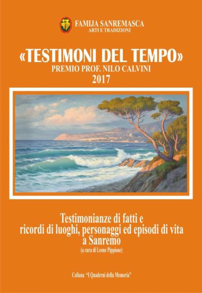 Sanremo: l'11 aprile la presentazione del libro nato dal concorso 'Testimoni del Tempo'