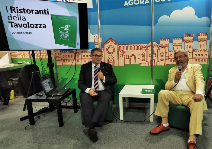 Ristoranti della Tavolozza: presentata al salone del Libro di Torino l'edizione 2022 (video) Ristoranti della Tavolozza: presentata al salone del Libro di Torino l'edizione 2022 (video)