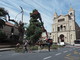 Arma di Taggia dice addio all'eucalipto centenario di Villa Boselli: c'era il rischio che crollasse a terra (Foto e Video)