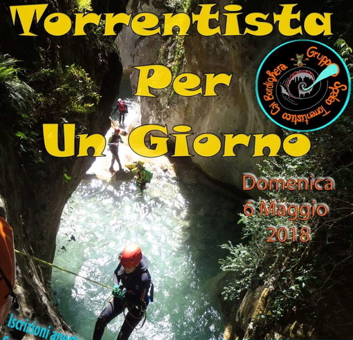 Bordighera: con i locale Cai, il 9 maggio il consueto appuntamento con 'Torrentista per un giorno'