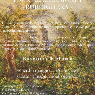 Tour Monet a Bordighera: viaggio nei luoghi dell’Impressionismo