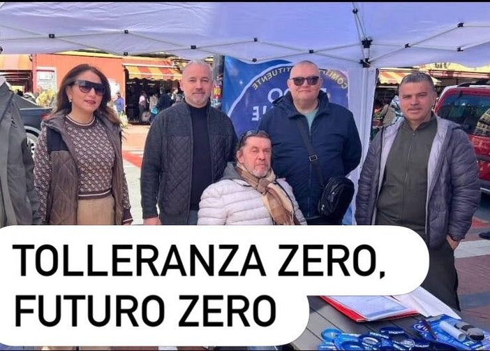 Futuro Nazionale promuove la proposta 'Tolleranza Zero', Ventimiglia Progressista: "Slogan violento"