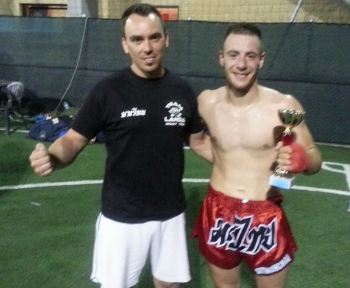 Da sinistra: Tiziano Campus con il Maestro Marian Landa