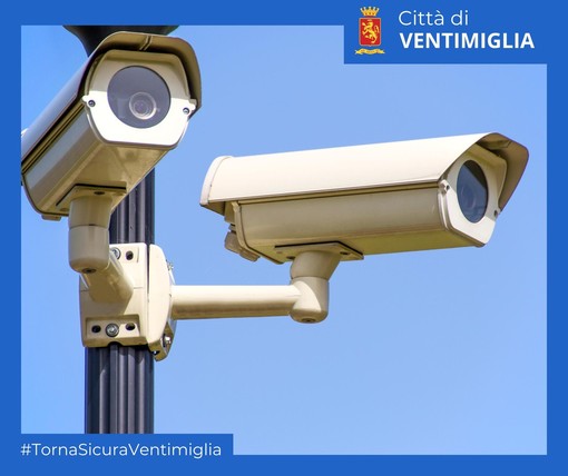 Ventimiglia, al via la gara per la nuova videosorveglianza: 600 mila euro per 78 telecamere