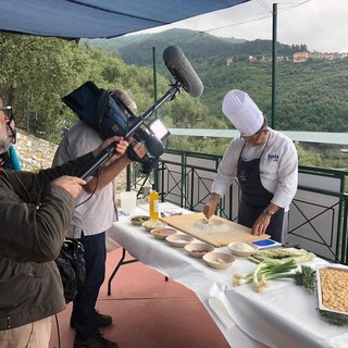 Imperia: il Comitato di San Giovanni e una troupe televisiva francese alla scoperta di Andrea Doria (foto) Imperia: il Comitato di San Giovanni e una troupe televisiva francese alla scoperta di Andrea Doria (foto)
