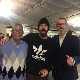 #Sanremo2018: il super ospite del festival Tommaso Paradiso ospite ieri sera del Glam Restaurant