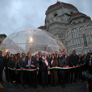 Il presidente Bucci visita lo stand della Regione Liguria al Villaggio delle Regioni (Foto)