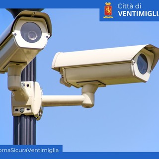 Ventimiglia, al via la gara per la nuova videosorveglianza: 600 mila euro per 78 telecamere