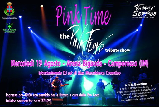 Camporosso: fervono i preparativi per 'Pink Time the pink Floyd tribute show' Camporosso: fervono i preparativi per 'Pink Time the pink Floyd tribute show'