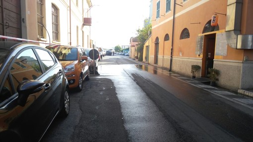 Imperia: nuova rottura per l'acquedotto Roja, problemi nella zona di via del Cantiere Imperia: nuova rottura per l'acquedotto Roja, problemi nella zona di via del Cantiere