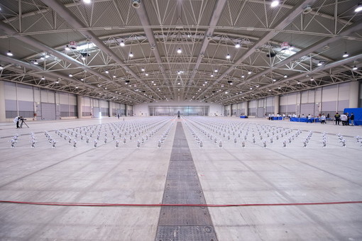 #Sanremo2018: TIM fa ballare 1.372 robot e si aggiudica il Guinness dei Primati (video) #Sanremo2018: TIM fa ballare 1.372 robot e si aggiudica il Guinness dei Primati (video)