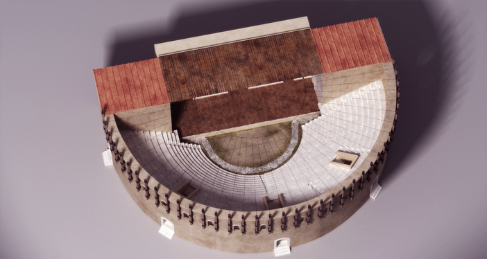 Ventimiglia: nell’Antica città romana di Albintimilium nuovi modelli 3d del teatro e delle terme e nuovo sito web Ventimiglia: nell’Antica città romana di Albintimilium nuovi modelli 3d del teatro e delle terme e nuovo sito web