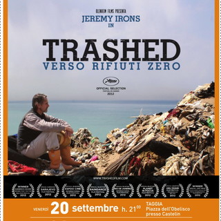 Arma di Taggia: questa sera a Villa Boselli torna la proiezione del film 'Trashed'