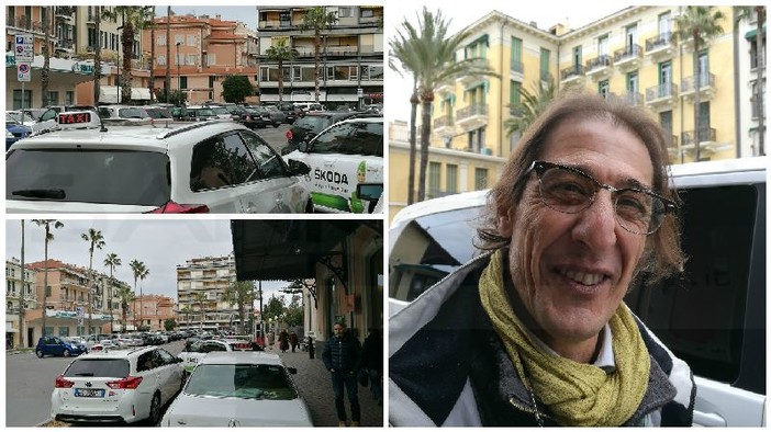 Bordighera: tassisti arrabbiati anche nella Città delle Palme, più che da 'Uber' sono spaventati dalla mancanza di turisti, “A volte facciamo due corse al giorno”