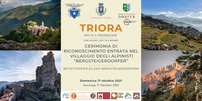 Domenica Triora sarà il primo paese della Liguria a entrare tra i Villaggi degli Alpinisti