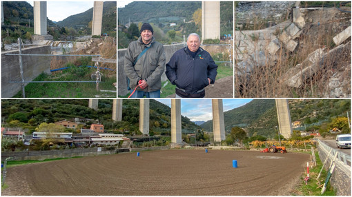 Taggia: detriti in bilico verso 'The River Ranch', Scarcia "Sono passati due anni, spero sempre che il fiume non cresca troppo..." Taggia: detriti in bilico verso 'The River Ranch', Scarcia "Sono passati due anni, spero sempre che il fiume non cresca troppo..."
