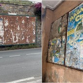 Ventimiglia, Scullino: "Togliere tabelloni pubblicitari abbandonati, danno un'immagine di degrado" (Foto) Ventimiglia, Scullino: "Togliere tabelloni pubblicitari abbandonati, danno un'immagine di degrado" (Foto)