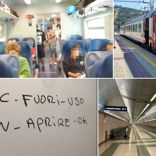 Treni Torino-Ventimiglia, l’odissea dei pendolari: "Bagni fuori uso, aria condizionata scarsa e viaggi in piedi" Treni Torino-Ventimiglia, l’odissea dei pendolari: "Bagni fuori uso, aria condizionata scarsa e viaggi in piedi"