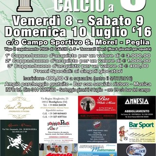 Ventimiglia: a luglio la quarta edizione del torneo di calcio a 5 al campo Morel Ventimiglia: a luglio la quarta edizione del torneo di calcio a 5 al campo Morel