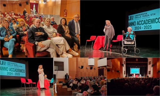 Università della terza età, a Ventimiglia l'UniTre Intemelia inaugura il 40esimo anno accademico (Foto e video) Università della terza età, a Ventimiglia l'UniTre Intemelia inaugura il 40esimo anno accademico (Foto e video)