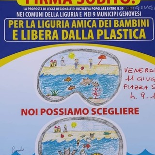 Unicef raccoglie le firme a Sanremo per una Liguria plastic free Unicef raccoglie le firme a Sanremo per una Liguria plastic free