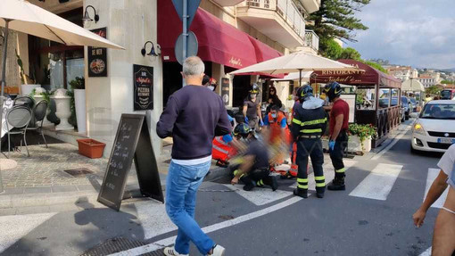 Sanremo: cade in una botola e rimane ferito, mobilitazione di soccorsi in corso Nazario Sauro